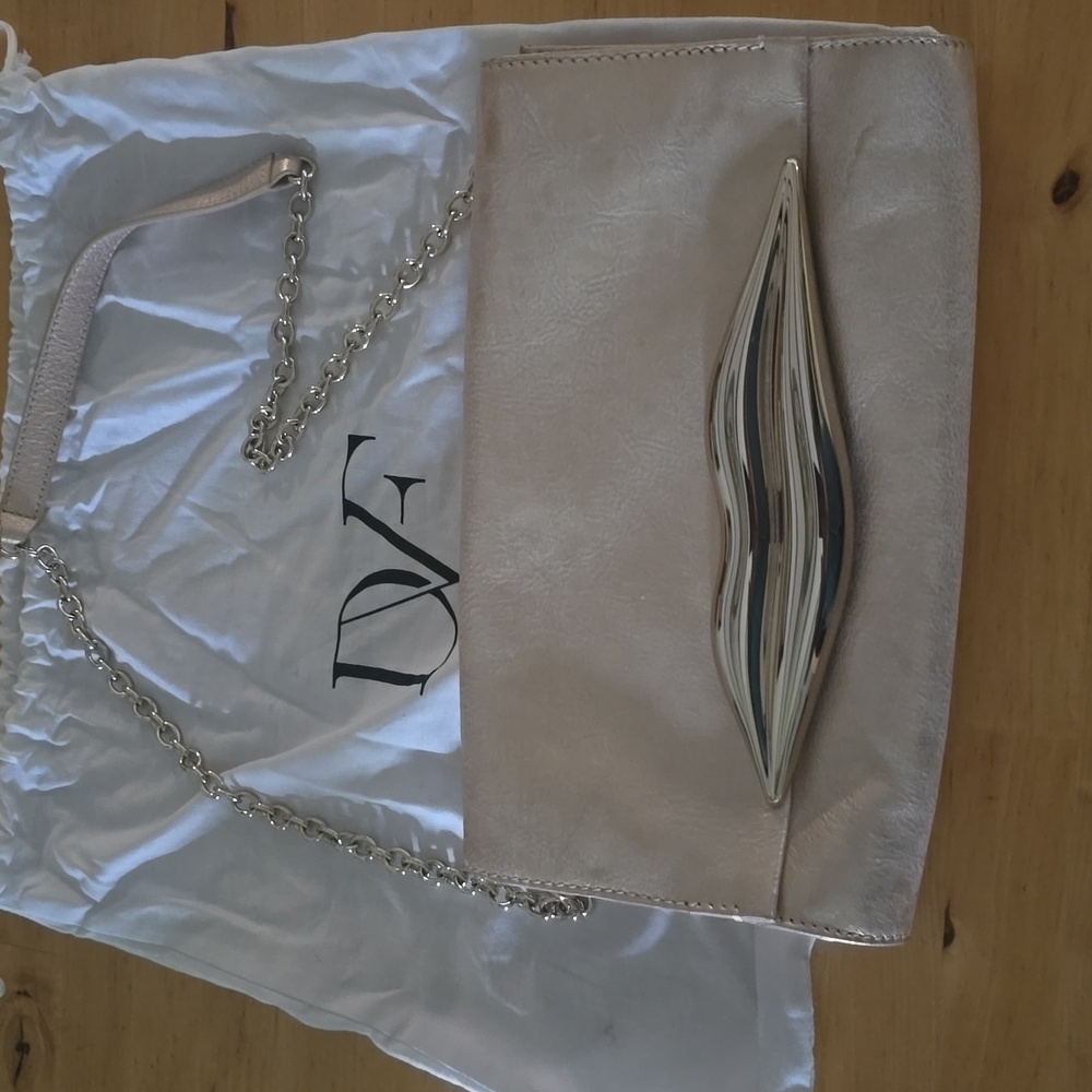 DVF Diane von Furstenberg Carolina Lips Clutch Or Cross Body Bag